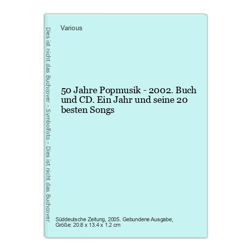 Jahre popmusik 2002 - 2002., buch